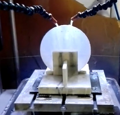 Diamond Wire Single / Multiple Wire Saw Machine For Semiconductor Wafer Processing