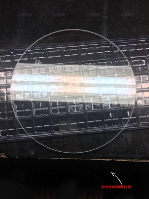 Diameter 300mm Crystal Glass Sapphire Wafer Double Side Polished For Window