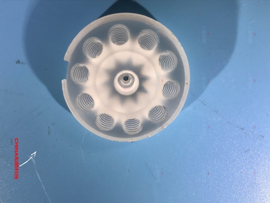 Screw Thread Sapphire Crystal Glass Liquid Valve Corrosion Resistance