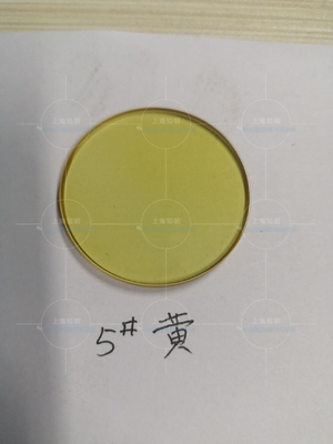 Al2O3 Single Crystal Hardness 9.0 Colored Sapphire Lens