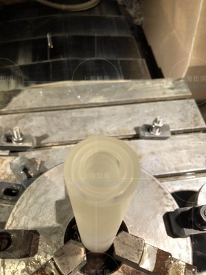 Crystal Al2O3 85% Visible Wear Resistance Sapphire Tube