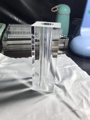 Crystal Al2O3 85% Visible Wear Resistance Sapphire Tube