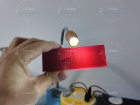 Colored Sapphire Glass Plates