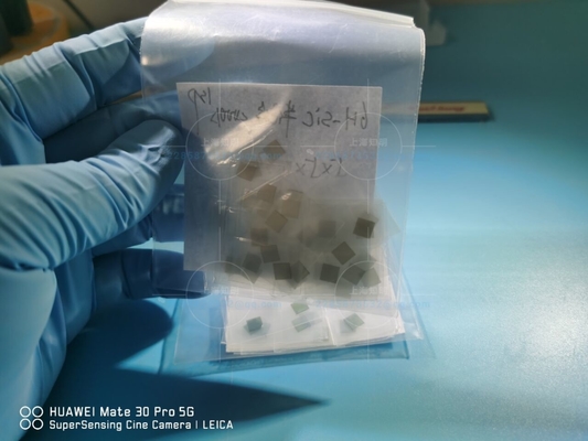 4H-N 5x5mm Sic Wafers DSP Ceramic Catalyst Substrate