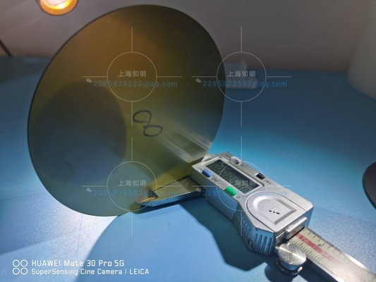 customized Thickness 1.5mm 4" 4H-N sic Crystal  as-cut blank Wafers