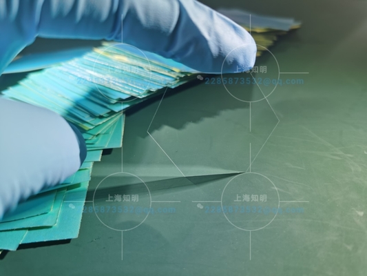 Polygon Hexagon Sapphire Glass Wafers 0.1mm Thickness