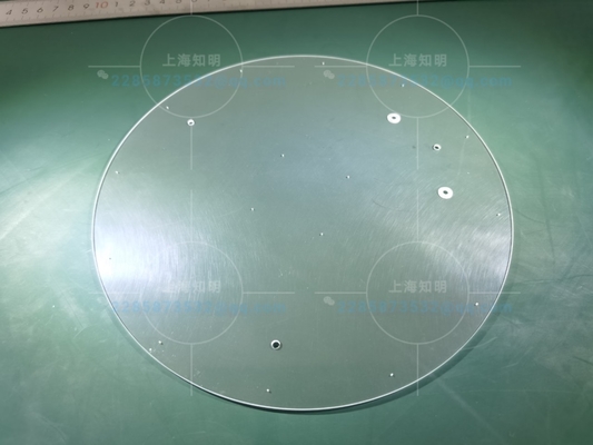RFIC Al2O3 Transparent Sapphire Optical Windows With Hole