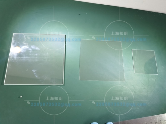 4inch square  Sapphire Optical Windows Transparent Mirror Polished