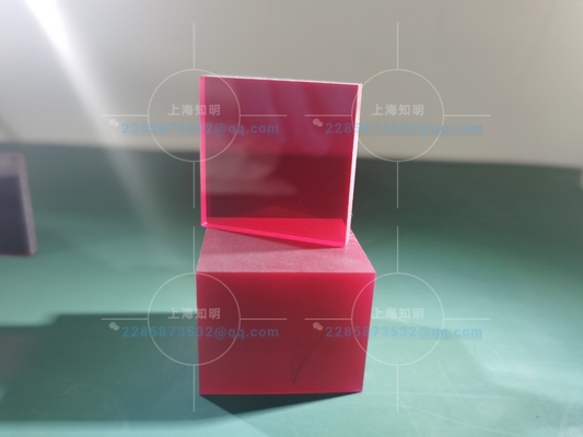 Al2O3 9.0 Hardness Doped Polished Synthetic Ruby