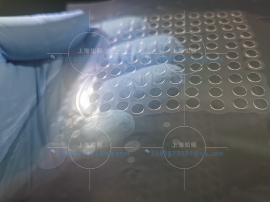 Diameter 5mm Sapphire Cover Glass 0.3mm Thickness