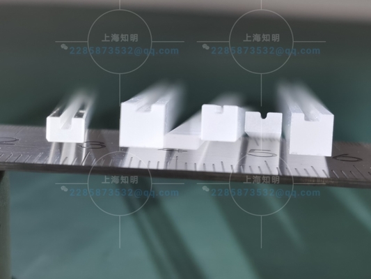 Optical Fiber 300mm Length Sapphire Bar With Groove 0.5mm Depth