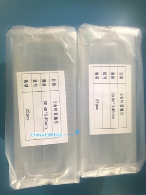 ultrathin thickness 0.1mm 0.2mm 2inch sapphire double side polished wafer