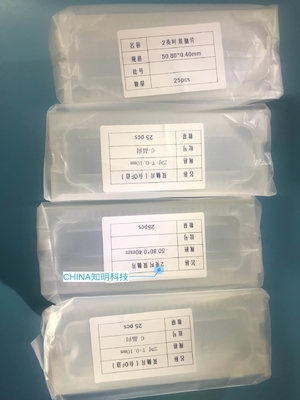 ultrathin thickness 0.1mm 0.2mm 2inch sapphire double side polished wafer