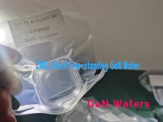 Undoped 10X10mm M-Axis HVPE GAN Wafers For semiconducting