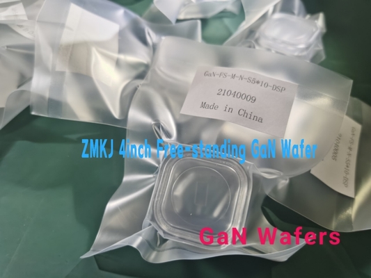 Undoped 10X10mm M-Axis HVPE GAN Wafers For semiconducting