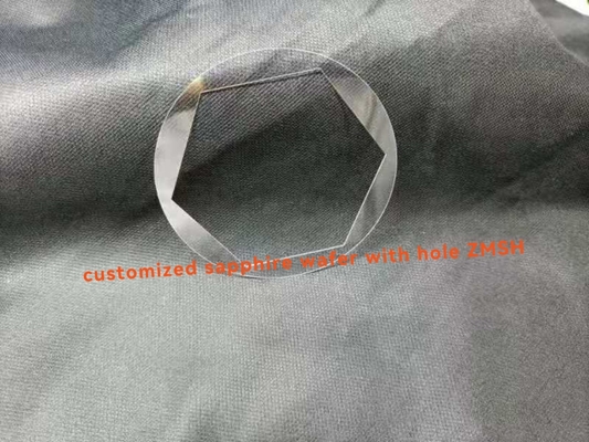 Inner Hexagon Dia 76.2mm Polish  Sapphire Optical Windows