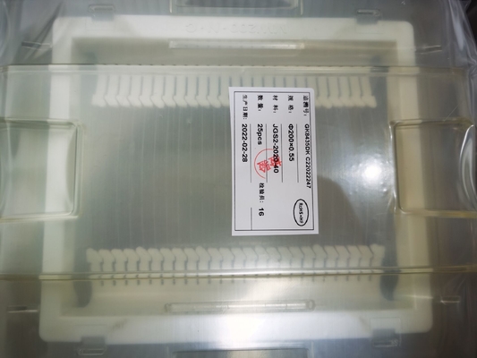 Dia 200mm Synthetic Sapphire Wafer BF33 For GaAs Semiconductor Carrier Plate