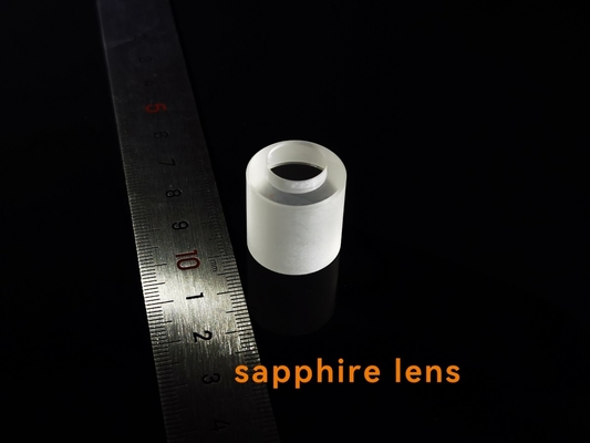 C plane polished Sapphire Optical Windows Cylinder Rod Lens