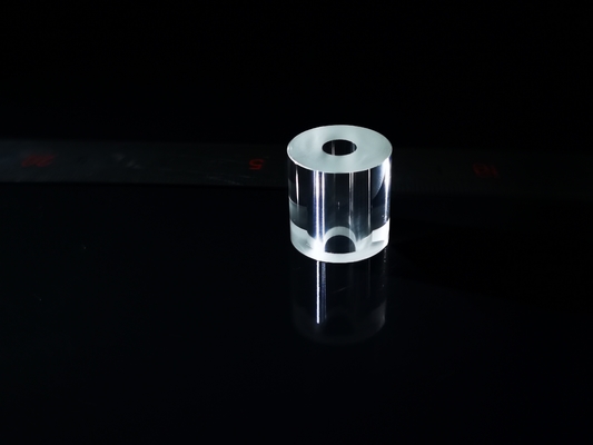 Polished Sapphire Optical Windows Tube Hardness 9.0 Wear Resistance Glass