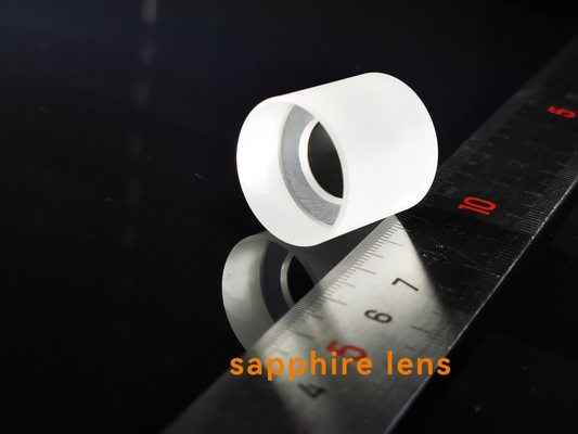C plane polished Sapphire Optical Windows Cylinder Rod Lens