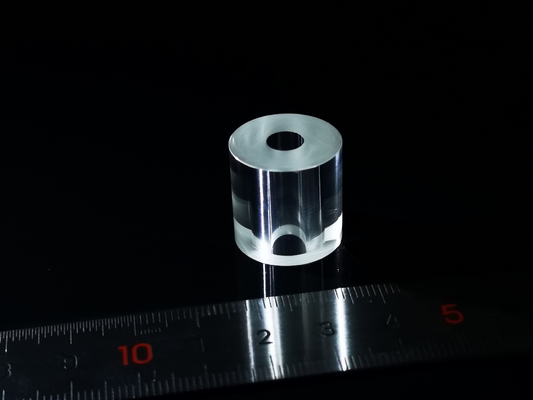 Polished Sapphire Optical Windows Tube Hardness 9.0 Wear Resistance Glass