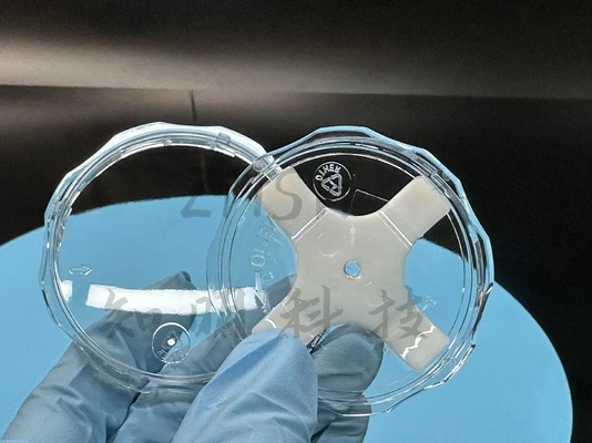 il PE/pp di 4inch Sapphire Wafer Single Tray inscatola il singolo imballaggio