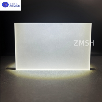 ​​Zaffiro grezzo 118mm×74mm×8mm Alta durezza per finestre a infrarossi​​