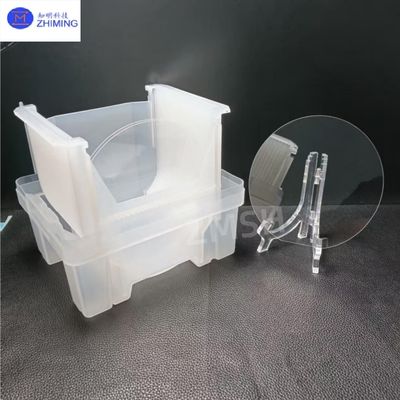 Substrato di quarzo per wafer JGS2 da 6 pollici DSP 1mmt Silice fusa per finestra ad alte prestazioni