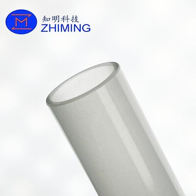 Tubi in zaffiro di precisione: diametro esterno lucidato e diametro interno rettificato per uso ottico, fluidico e a semiconduttore