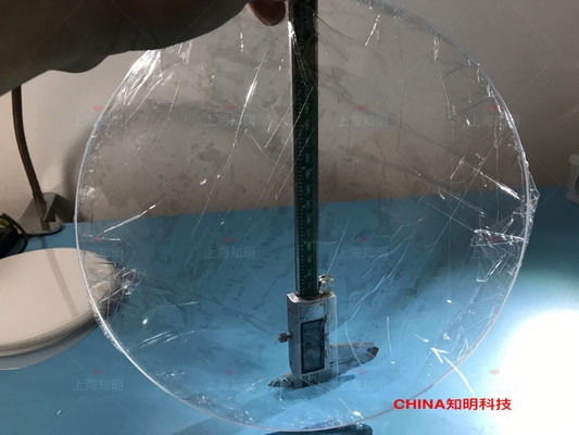 8inch Dia100mm 0001 Sapphire Wafer 1sp o 2sp per il trasportatore a semiconduttore