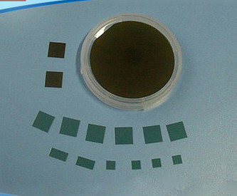 chip su misura dei wafer di dimensione 4h-n 6h-semi di dimensione 5x5 10x10mm sic